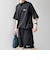 【WEB限定】SHIPS any:〈吸水速乾/UVカット〉ドライタッチ ヘンリーネック Tシャツ＋イージーショーツ＋パッカブルバッグ 3点セット◇