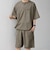 【WEB限定】SHIPS any:〈吸水速乾/UVカット〉ドライタッチ ヘンリーネック Tシャツ＋イージーショーツ＋パッカブルバッグ 3点セット◇