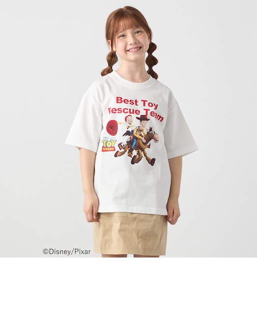 SHIPS any: TOYSTORY/トイ・ストーリー/ プリント ロゴ TEE <KIDS>◇