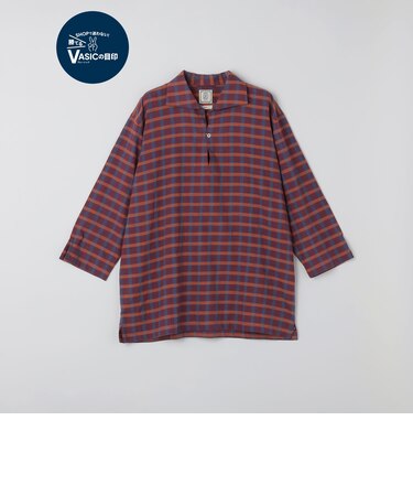 SHIPS: KHADI 7スリーブ カプリ シャツ