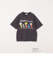 SHIPS any: SNOOPY コラボ グラフィック プリント Tシャツ<KIDS>◇