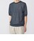 SHIPS: 〈手洗い可能〉和紙 クルーネック ニット Tシャツ