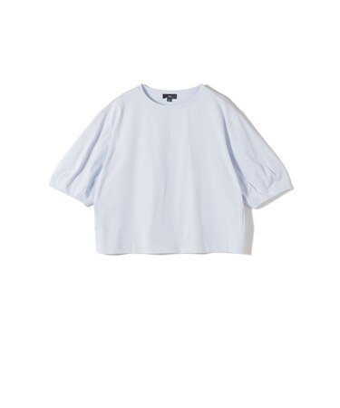 SHIPS Primary Navy Label:〈手洗い可能〉ランタン スリーブ プルオーバー