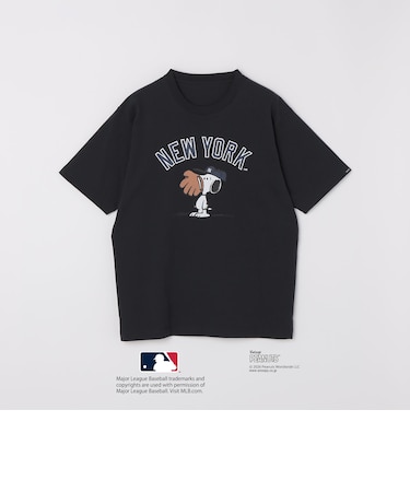SHIPS: PEANUTS×MLB プリント Tシャツ 26SS