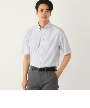 SHIPS Colors:〈吸水速乾・接触冷感〉SMART TECH(R) ノーアイロン 半袖シャツ