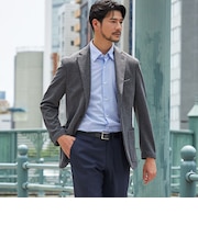 SHIPS:〈FUNCTION〉MADE IN JAPAN ジャージー ライト メランジ ジャケット