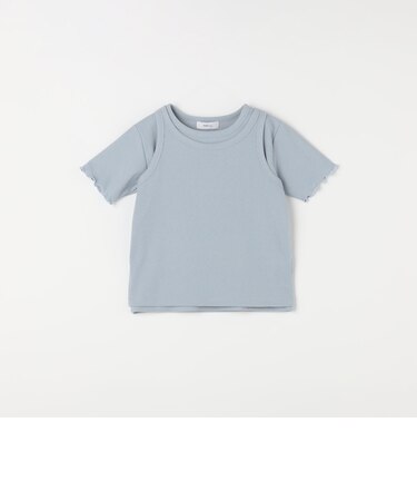 SHIPS any: リブTシャツ&タンクトップ レイヤードセット<KIDS>