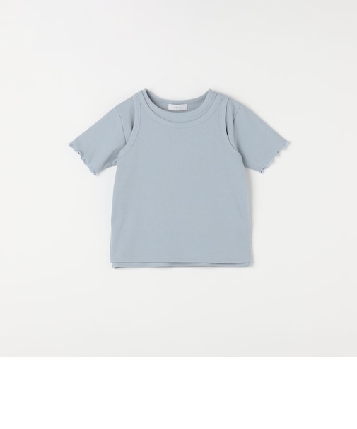 SHIPS any: リブTシャツ&タンクトップ レイヤードセット<KIDS>