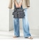 【WEB限定】Hyman Roth:〈撥水加工〉ナイロン ミニ ヘルメット バッグ