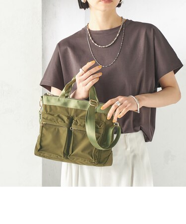 【WEB限定】Hyman Roth:〈撥水加工〉ナイロン ミニ ヘルメット バッグ