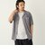 SHIPS Colors:〈接触冷感〉カット ジャカード オープンカラー シャツ