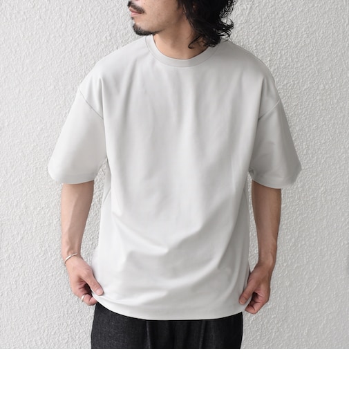 SHIPS Colors:〈抗菌防臭・接触冷感・吸水速乾〉シルケット ビッグ Tシャツ
