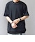 SHIPS any:〈洗濯機可能〉エアロ スケープ メッシュ 鹿の子 リブ Tシャツ◇