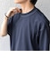 SHIPS any:〈洗濯機可能〉エアロ スケープ メッシュ 鹿の子 リブ Tシャツ◇