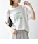 SHIPS any:〈洗濯機可能〉シアー 裏毛 ロゴ TEE