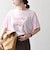 SHIPS any:〈洗濯機可能〉シアー 裏毛 ロゴ TEE