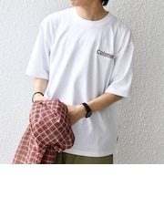 【SHIPS any別注】Coleman: ランタン プリント ロゴ 刺繍 Tシャツ◇