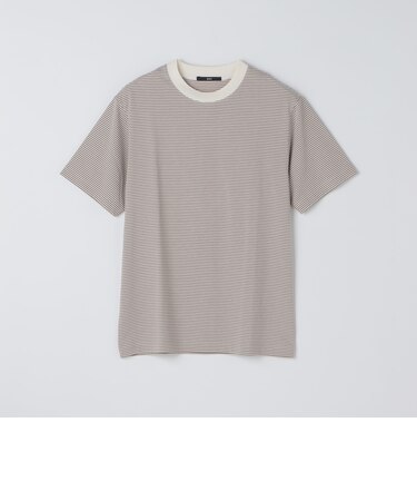 SHIPS:〈消臭〉Deo-Papi(R) ボーダー ショートスリーブ Tシャツ