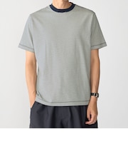 SHIPS:〈消臭〉Deo-Papi(R) ボーダー ショートスリーブ Tシャツ