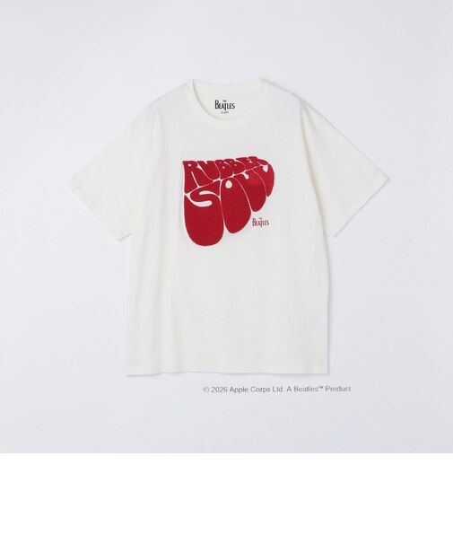 SHIPS: THE BEATLES ショートスリーブ ロゴ Tシャツ