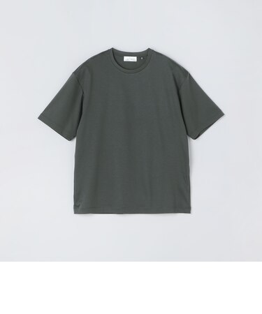 SHIPS: I Cottoni di Albini クルーネック スムース ショートスリーブ Tシャツ