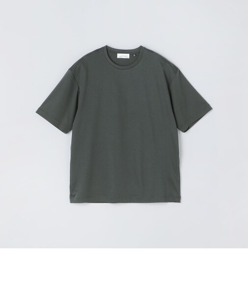 SHIPS: I Cottoni di Albini クルーネック スムース ショートスリーブ Tシャツ