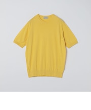 JOHN SMEDLEY: KEMPTON シーアイランド コットン ニット Tシャツ