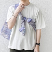 【SHIPS any別注】ONEITA:〈洗濯機可能〉ピグメント ダイ リラックス Tシャツ◇