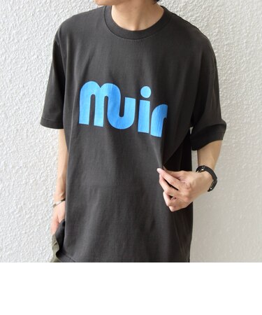 【SHIPS any別注】ONEITA:〈洗濯機可能〉ピグメント ダイ リラックス ロゴ プリント Tシャツ◇