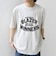 【SHIPS any別注】ONEITA:〈洗濯機可能〉ピグメント ダイ リラックス ロゴ プリント Tシャツ◇