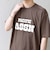 【SHIPS any別注】ONEITA:〈洗濯機可能〉ピグメント ダイ リラックス ロゴ プリント Tシャツ◇