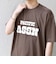【SHIPS any別注】ONEITA:〈洗濯機可能〉ピグメント ダイ リラックス ロゴ プリント Tシャツ◇