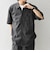 SHIPS any:〈接触冷感/UVカット〉VEILICE レギュラーカラー ポケット シャツ(セットアップ対応)◇