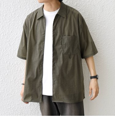 SHIPS any:〈接触冷感/UVカット〉VEILICE レギュラーカラー ポケット シャツ(セットアップ対応)◇
