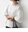 【WEB限定】〈接触冷感/UVカット/汗染み防止加工〉FUNCTION 袖 レース プルオーバー