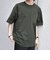 【WEB限定】〈撥水加工〉リラックス ナイロンポケット クルーネック Tシャツ◇