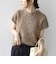 SHIPS Colors:〈手洗い可能〉フェザー クルーネック 2WAY ニット◇