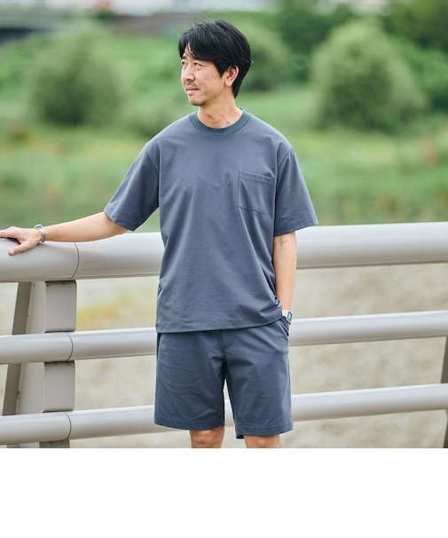 SHIPS:〈UVカット/吸水速乾/防シワ〉SOLOTEX(R) エアドライ Tシャツ