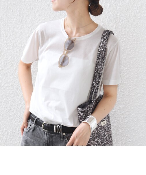 シアー ショート スリーブ TEE