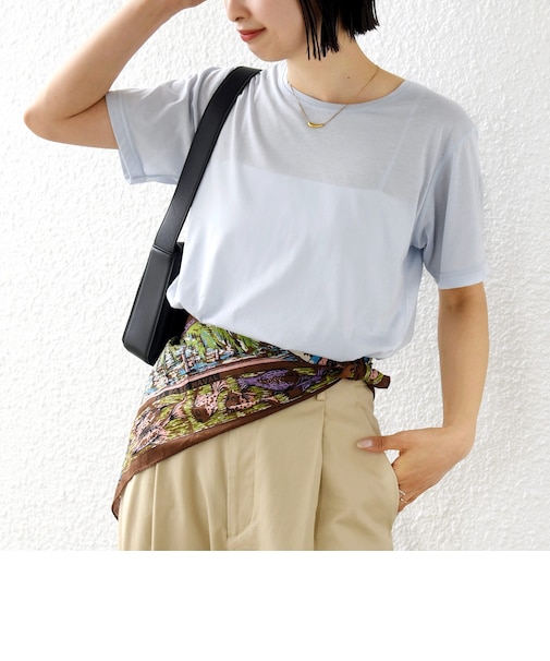 シアー ショート スリーブ TEE