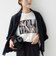 【SHIPS別注】81BRANCA: 5分袖 ロゴ・フォト TEE