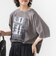 【SHIPS別注】81BRANCA: 5分袖 ロゴ・フォト TEE
