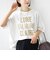 【SHIPS別注】81BRANCA: 5分袖 ロゴ・フォト TEE