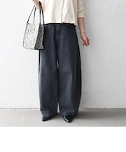〈洗濯機可能〉バレル デニム パンツ［SHIPS any DENIM］