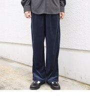 ポリエステルベロア サイド ライン フリーサイズ  イージー パンツ◇