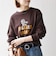 【SHIPS any別注】THE KNiTS:〈洗濯機可能〉ロゴ プリント スウェット 26AW