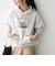 【SHIPS any別注】THE KNiTS:〈洗濯機可能〉ロゴ プリント フーディー 26AW