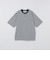 THYARD: COOLMAX(R) ボーダー ヘンリーネック Tシャツ