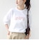 【WEB限定】 SHIPS ラウンド プリント ロゴ ロングスリーブ TEE