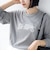 【WEB限定】 SHIPS ラウンド プリント ロゴ ロングスリーブ TEE